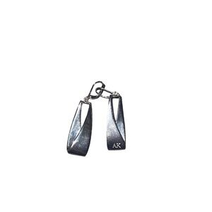 AK flat hoop earrings